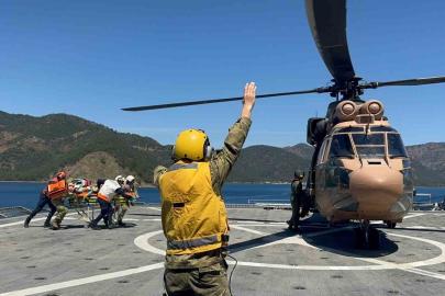 Marmaris açıklarında nefes kesen tatbikat: 22 ülkeden katılım