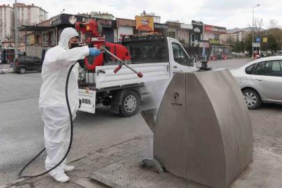 Melikgazi’de haşeresiz ve sivrisineksiz bir yaz için ilaçlama yapıldı