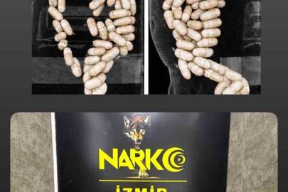 Midesinde uyuşturucu taşıyan şüpheliler tutuklandı