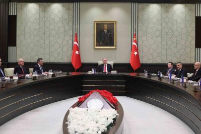 Milli Güvenlik Kurulu, Cumhurbaşkanı Recep Tayyip Erdoğan’ın başkanlığında toplandı.