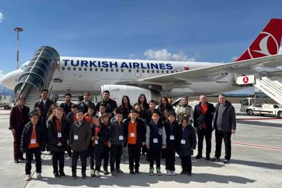 ’Minik kanatlar’ın havlimanı heyecanı