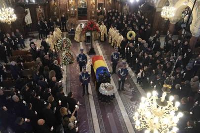 Mircea Lucescu son yolculuğuna uğurlandı