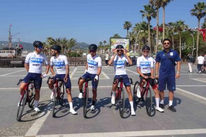 Muğla Büyükşehir bisiklet takımı Cumhurbaşkanlığı Bisiklet Turu’nda tarih yazmaya hazırlanıyor