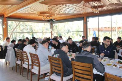 Muğlaspor’a Karaman deplasmanı öncesi moral kahvaltısı