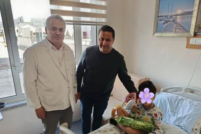 Nazilli’de hasta çocuklar unutulmadı