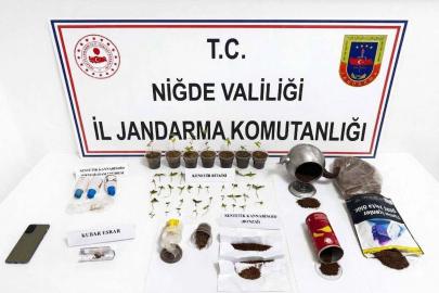 Niğde’de uyuşturucu operasyonu: 1 gözaltı