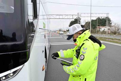 Ordu’da bir haftada 17 bine yakın araç ve sürücü denetlendi