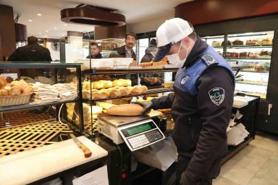 Ordu’da fırınlarda gramaj ve hijyen denetimi