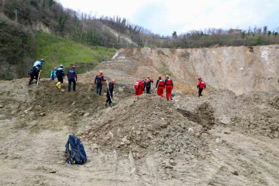 Ordu’da heyelan tatbikatı