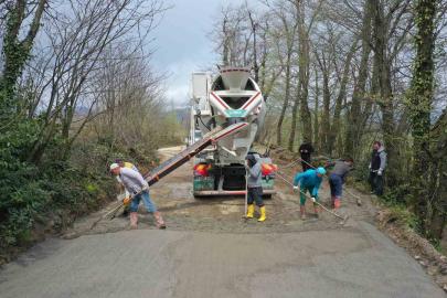 Ordu’nun kırsalında ulaşım konforu artıyor