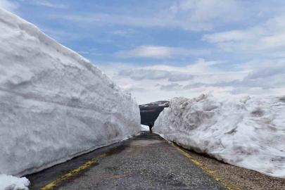 Ordu’nun yükseklerinde nisan sonunda 4 metre kar