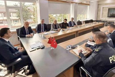 Orman Yangınlarıyla Mücadele Toplantısı gerçekleştirildi