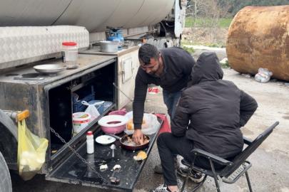 Osmaniye’de şoförlerin zorlu nöbeti: 12 gündür yükler boşaltılmadı
