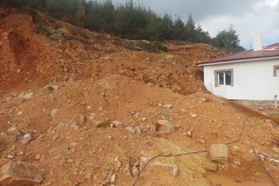 Osmaniye’de yağış sonrası heyelan: Bazı evlerin çevresinde çatlaklar oluştu