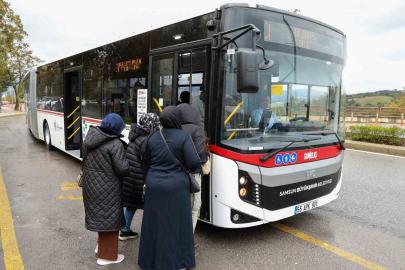 Otobüs ve tramvayda yoğunluk arttı: Günlük yolcu sayısı 200 bine dayandı