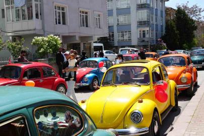 Özel çocuklar, tosbağa arabalarla konvoy yaptı