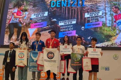 Pazarlar Spor Lisesi’nin parlayan yıldızı Medine Nur Türkiye üçüncüsü oldu