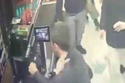 Pendik’te poşet tartışması kavgaya dönüştü: Kadın kasiyerin darbedildiği anlar kamerada