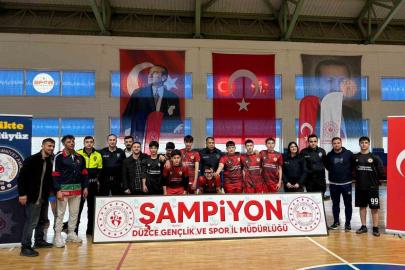 Polis Haftası etkinliklerinde 5x5 Futsal turnuvası yapıldı
