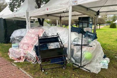 Portakal Çiçeği Karnavalı’na yağmur engeli