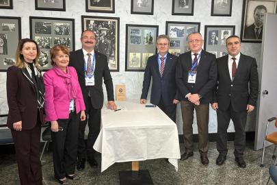 Rektör Hacımüftüoğlu, Avrupa Üniversiteler Birliği Konferansında stratejik anlaşmalara imza attı