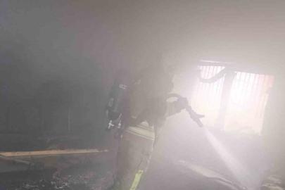 Reyhanlı’da yanan ev kullanılmaz hale geldi