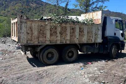 Rize’de açık alana çöp döken Fındıklı Belediyesine 2.3 milyon lira ceza