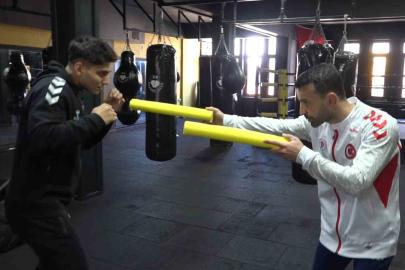 Rize’nin demir yumruğu Rize’de gerçekleşecek şampiyonaya hazırlanıyor