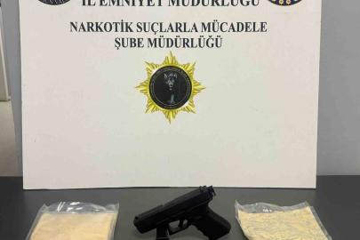 Samsun’da 1 kilo bonzai hammaddesi ele geçirildi