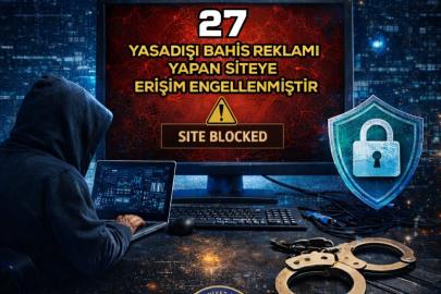 Sanal devriyelerden 27 bahis sitesine erişim engeli