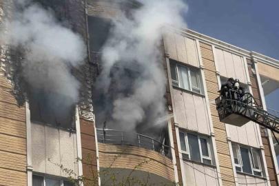 Şanlıurfa’da korkutan yangın: Mahsur kalanlar kurtarıldı