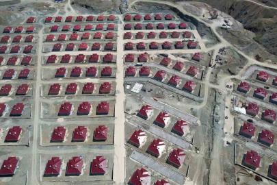 Savran konutlarında sona gelindi