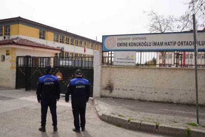 Şehitkamil’de okul çevrelerinde güvenlik seferberliği