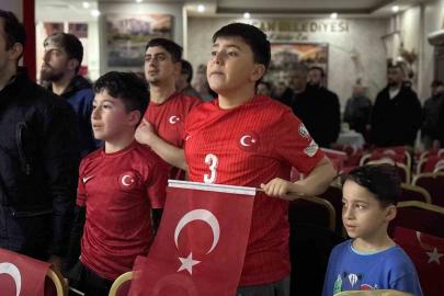 Sincan’da milli maç heyecanı