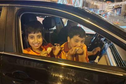 Sınırın sıfır noktasında Galatasaray coşkusu