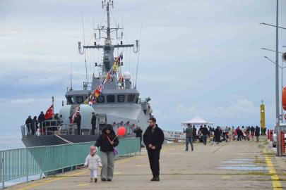 Sinop’ta 23 Nisan coşkusu: TCG Kilimli ve TCSG-DOST ziyarete açıldı