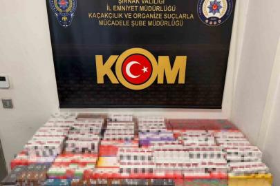 Şırnak’ta 7 milyon 600 bin liralık gümrük kaçağı malzeme ele geçirildi