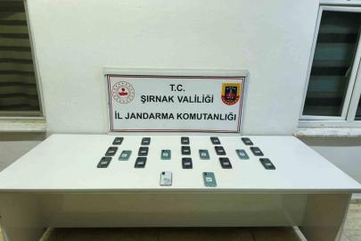 Şırnak’ta jandarma ekiplerinden 20 milyonluk kaçakçılık operasyonu