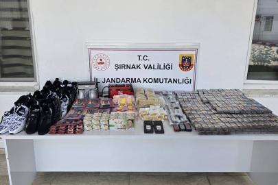Şırnak’ta jandarmadan asayiş, kaçakçılık ve narkotik operasyonu