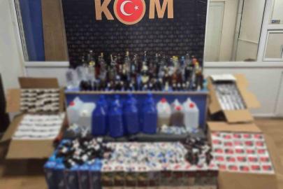 Sivas’ta kaçak alkol operasyonu: 1 kişi tutuklandı