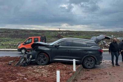 Siverek’te iki otomobil çarpıştı: 8 yaralı