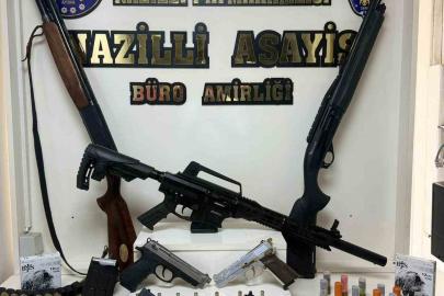 Sosyal medyadan silah teşhiri yapan 3 kişi yakalandı