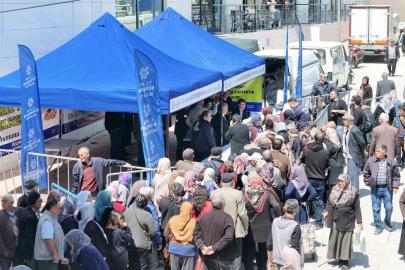 Sultanhisar ve Buharkent’te binlerce fide vatandaşlarla buluştu