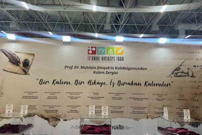 Tarihe iz bırakan kalemler, 32’nci İstanbul Kırtasiye Fuarı’nda sergilendi