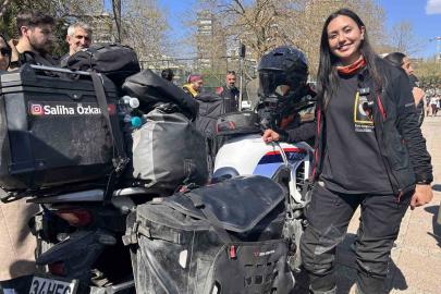 "Tek kadın tek motor 81 il Türkiye" yolculuğu tamamlandı: "Hayalleriniz için o ilk adımı atın"