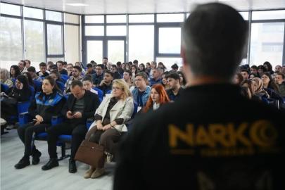 Tekirdağ’da Üniversite öğrencilerine Narko gençlik bilgilendirmesi