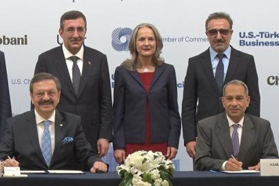 TOBB Başkanı Hisarcıklıoğlu: "Türkiye’de ve ABD’de ticaret ve yatırım ilişkilerini güçlendirmeye yönelik çok sayıda etkinliği birlikte hayata geçiriyoruz"