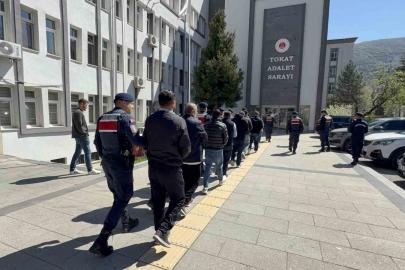 Tokat merkezli silah kaçakçılığı operasyonu: 16 tutuklama