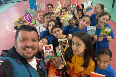 Tomarza’da spor ve kitap bir arada