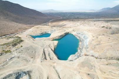 Tomarza’nın doğa harikası Mavi Göl, görenleri etkiliyor